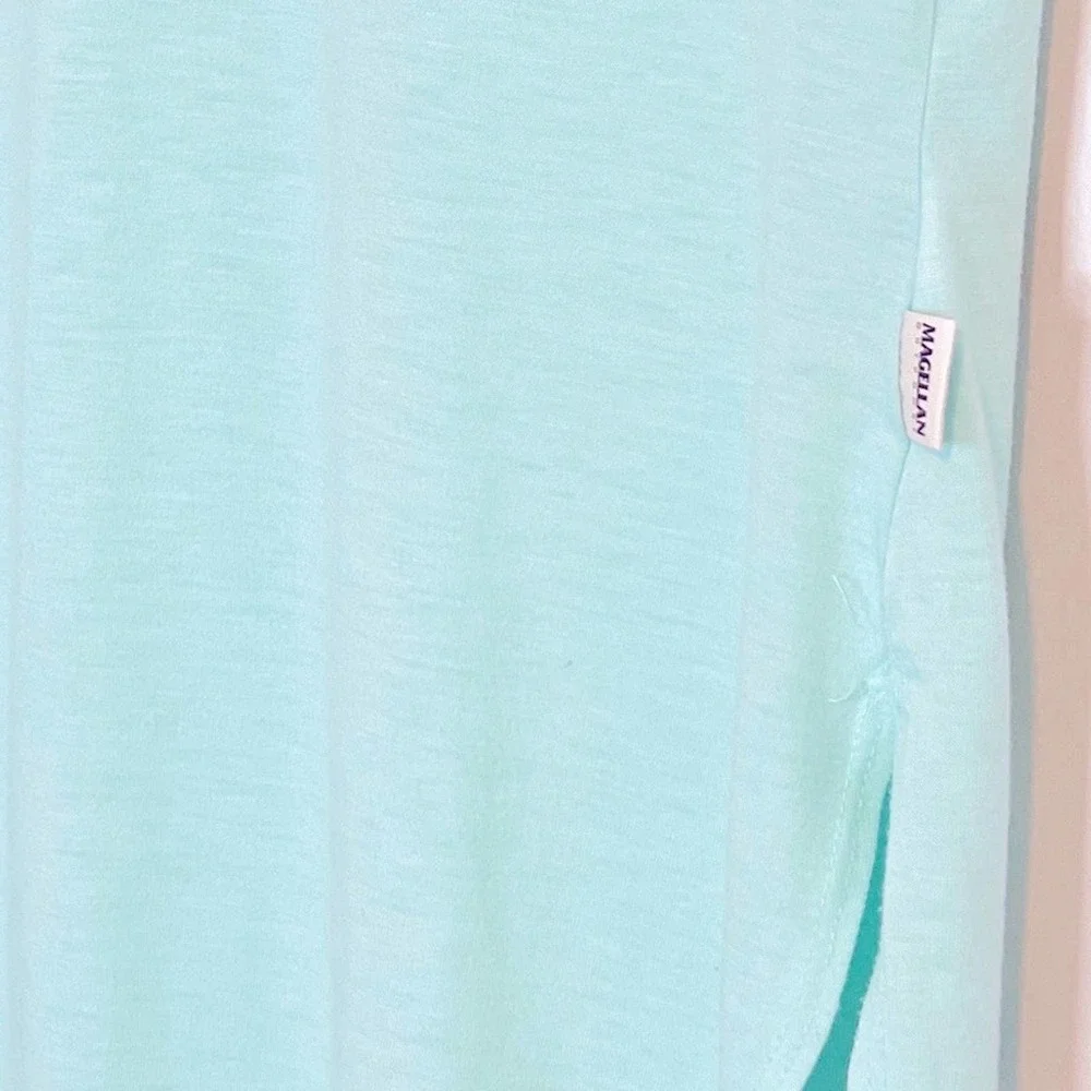 Magellan Turquoise Short Sleeve Shirt (Size S) - Picture 3 of 7